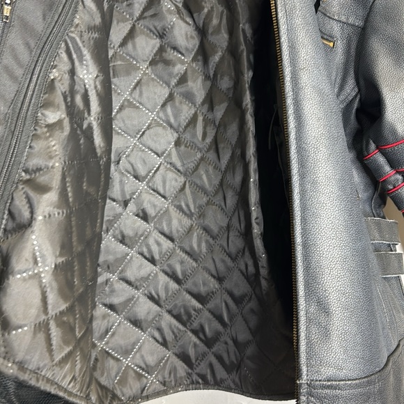 Jackets 4 Bikers Leather Motorcycle Coat/Jacket - Picture 7 of 7